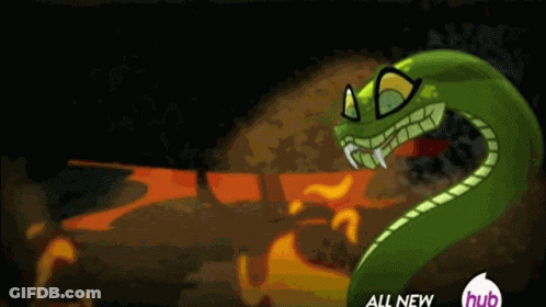 Cartoon Snake All New Hub GIF