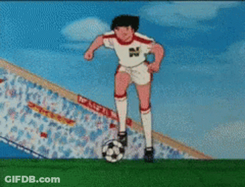 Cartoon Soccer Player Number 2 GIF