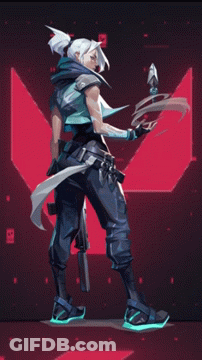Cartoon Soldier With Gun And Wolf Reflection GIF
