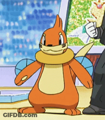 Cartoon Squirrel Standing Next To Man In Black Suit GIF
