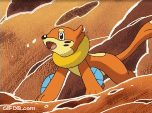 Cartoon Squirrel With Yellow Scarf GIF