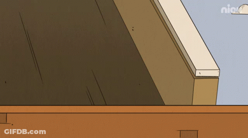 Cartoon Staircase With Nick Logo GIF