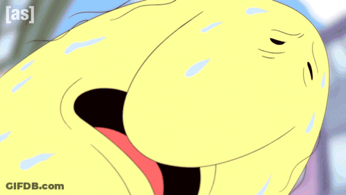 Cartoon Stomach With Letters A And S GIF