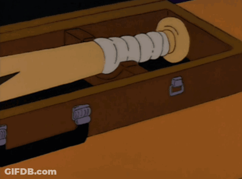Cartoon Sword In A Case GIF