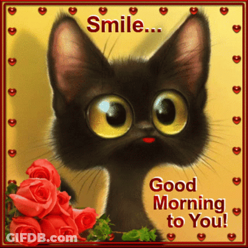 Cartoon Toast Standing On Egg Saying Good Morning GIF
