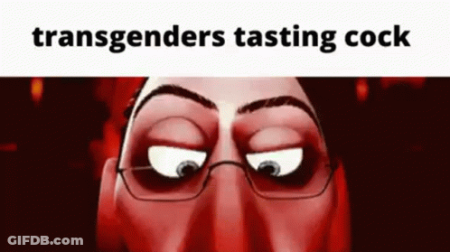 Cartoon Transgenders Tasting Cock GIF