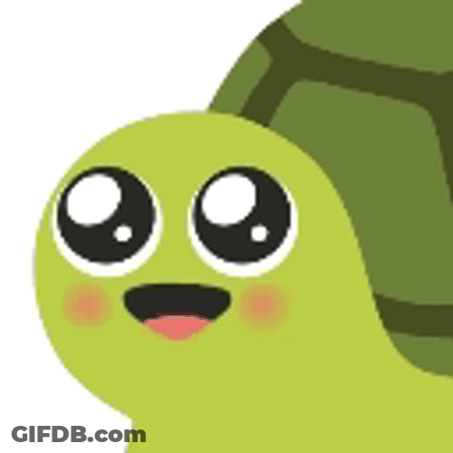 Cartoon Turtle Cute Eyes GIF