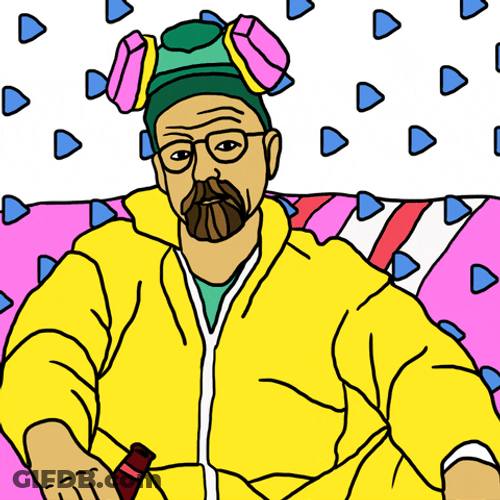 Cartoon Walter White Meme GIF