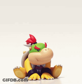 Cartoon Wearing Shirt That Says AA GIF
