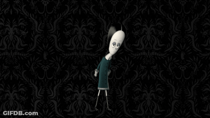 Cartoon Wednesday Dancing In The Dark GIF