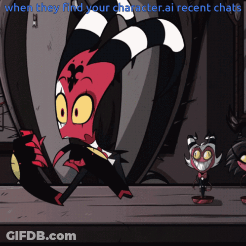 Cartoon When They Find Your Character.ai Recent Chats GIF