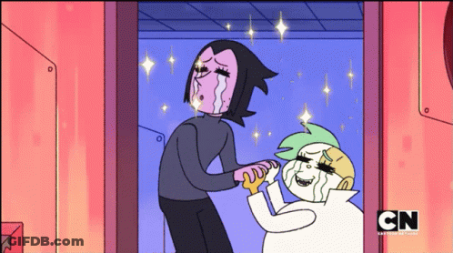 Cartoon With CN On Bottom Left GIF