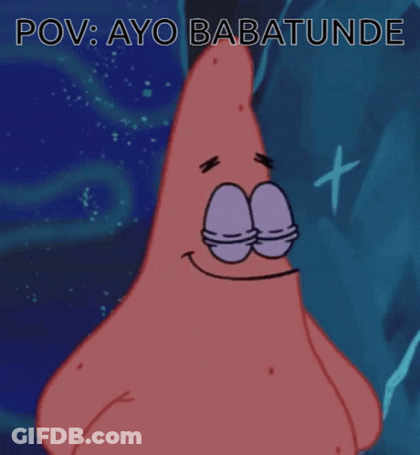 Cartoon With Coconut On Head POV Ayo Babatunde GIF