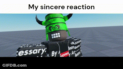 Cartoon With Green Hat And Horns In Supreme Shirt GIF