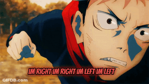 Cartoon With Im Right Im Right Im Left Im Left Above GIF