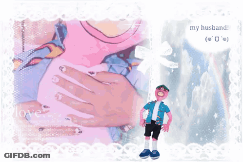 Cartoon With Love The Cherry Bomb Text GIF