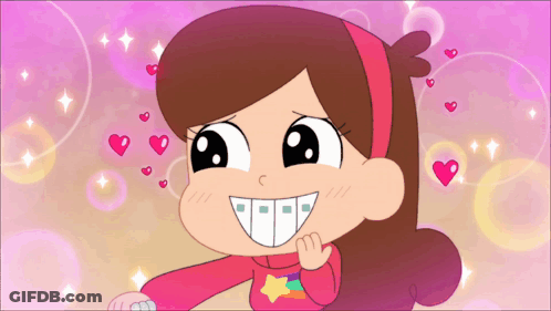 Cartoon With Star On Shirt Smiling GIF