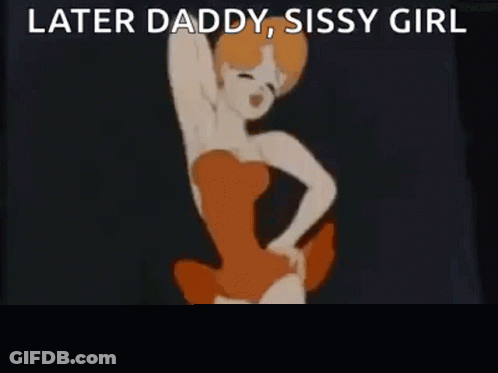 Cartoon Woman Dancing In Red Dress GIF
