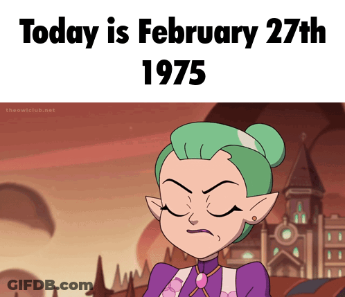 Cartoon Woman February 27 1975 GIF