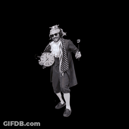 Cartoon Woman Kicking Man GIF