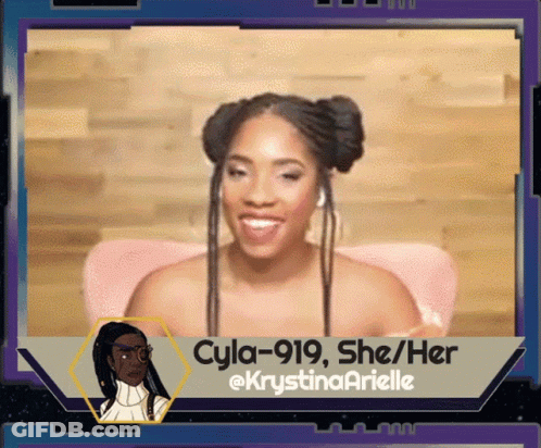 Cartoon Woman Named Cyla-919 GIF