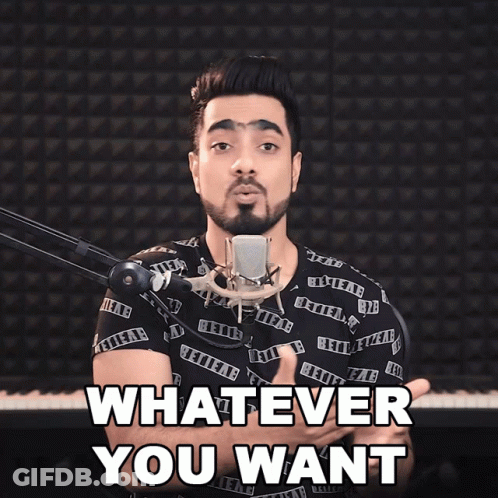 Cartoon Woman Saying Whatever You Say GIF