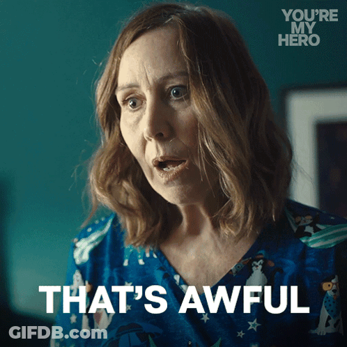 Cartoon Woman Telling Robot You Gave Me Cancer GIF