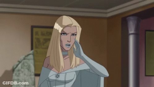 Cartoon Woman With Blonde Hair GIF
