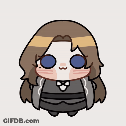 Cartoon Woman With Brown Hair And Bow Tie GIF