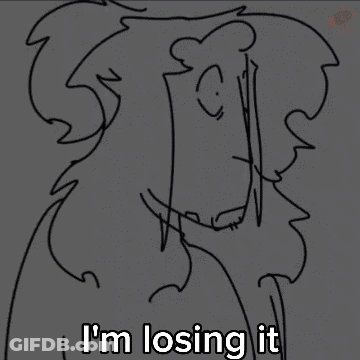 Cartoon Woman With Glasses Saying Okay GIF