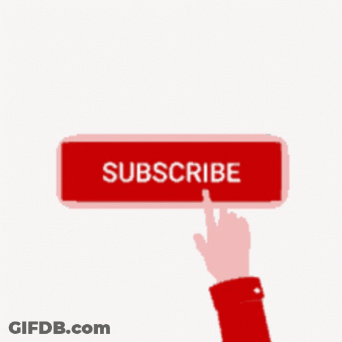 Cartoonized Like And Subscribe Button GIF