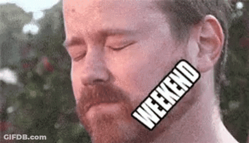 Case Of The Mondays Face Slap Meme GIF