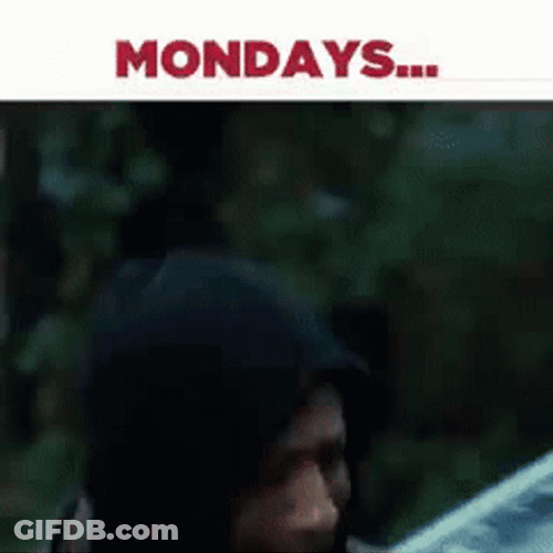 Case Of The Mondays Head Bang Meme GIF