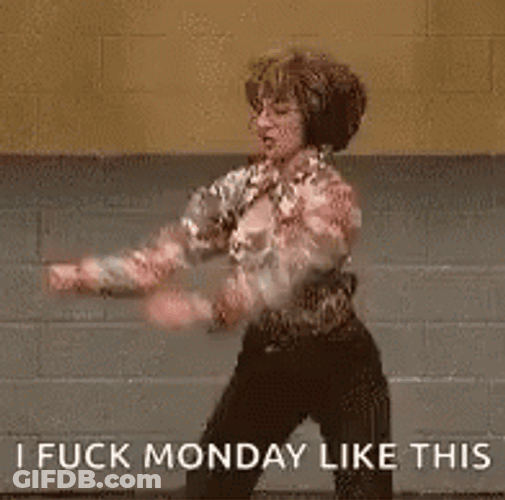 Case Of The Mondays GIF