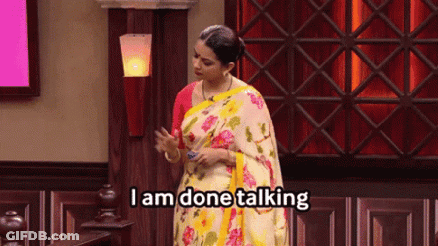 Case Toh Banta Hai Kusha Kapila Done Talking GIF