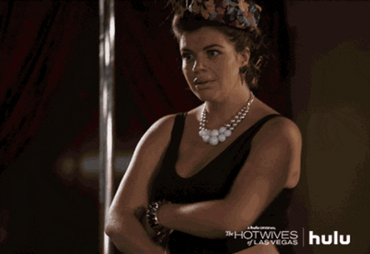 Casey Wilson Having An Intrigued Thoughts GIF