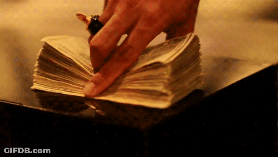 Cash Money Falling Line GIF