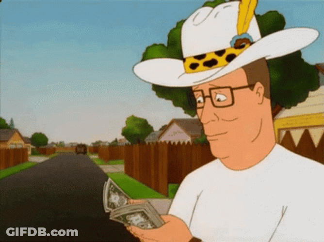 Cash Money Hank Hill Mac Daddy GIF