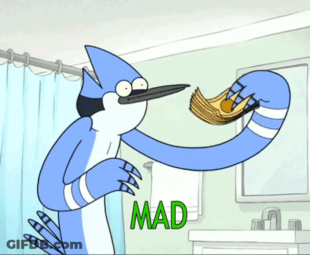 Cash Money Hustling Regular Show GIF