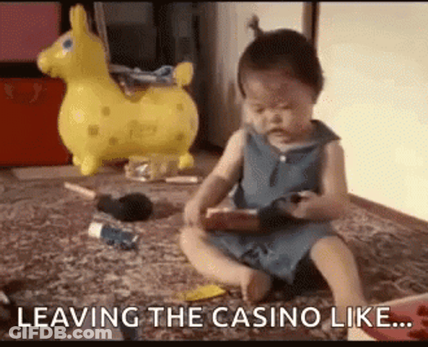 Casino Baby Leaving Like GIF