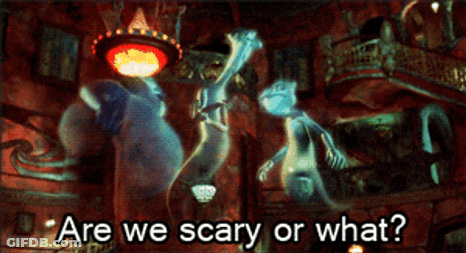 Casper Bad Ghost Are We Scary Or What GIF