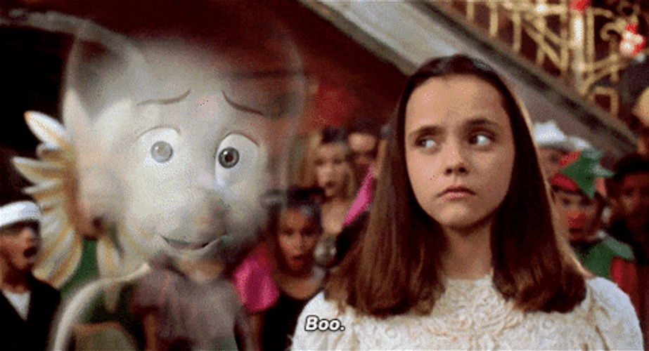 Casper Ghost And Kat Together Boo GIF
