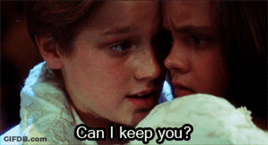 Casper Ghost Can I Keep You Big Letters GIF