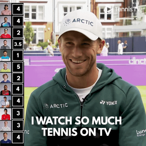 Casper Ruud Watch So Much Tennis On Tv GIF