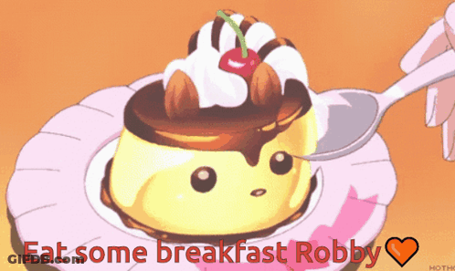 Casserole Dish Filled With Dessert GIF