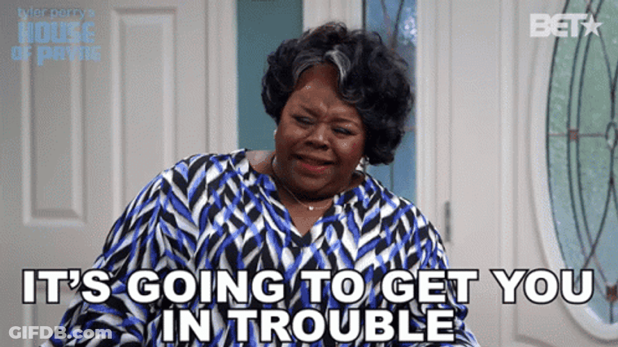 Cassi Davis Just When I Thought I Was Out GIF