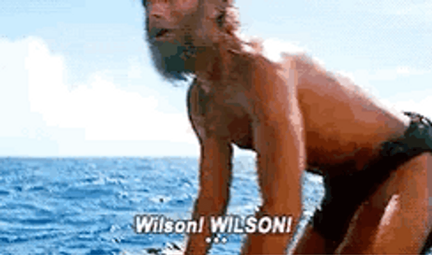 Cast Away Tom Hanks Calling Out To Wilson GIF