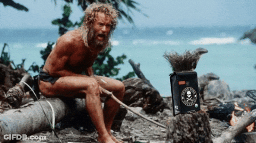 Cast Away Tom Hanks Send Help GIF