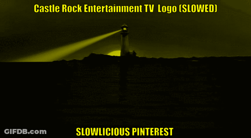 Castle Rock Entertainment Lighthouse Poster GIF