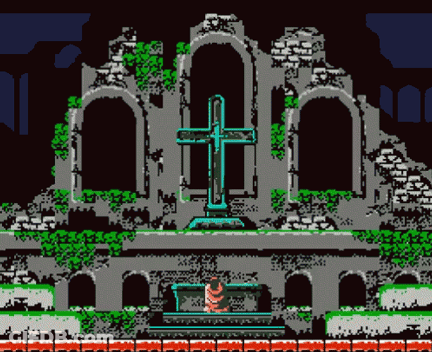 Castlevania 3 Game Lightning GIF